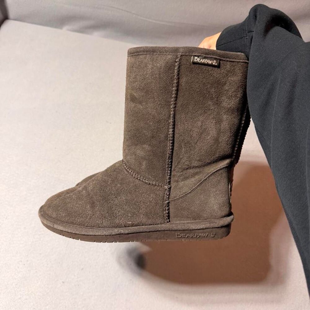 Bearpaw Women's Brown and Grey Boots
